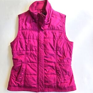 New York & Co. Puffer Vest Pink Women's Size Size L Outdoors Active Hiking